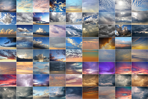 220 Dramatic sky, dreamy cloudy sky in Objects - product preview 5