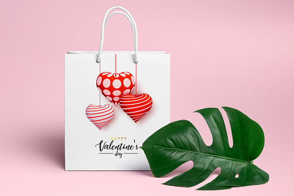 St. Valentine's Day Backgrounds Set. in Illustrations - product preview 6