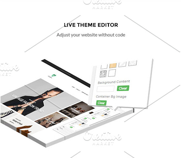 Ap Love Fashion Prestashop in Website Templates - product preview 4