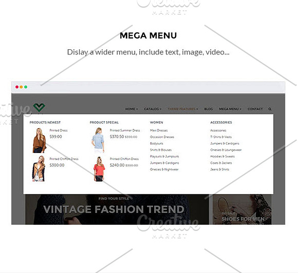 Ap Love Fashion Prestashop in Website Templates - product preview 5