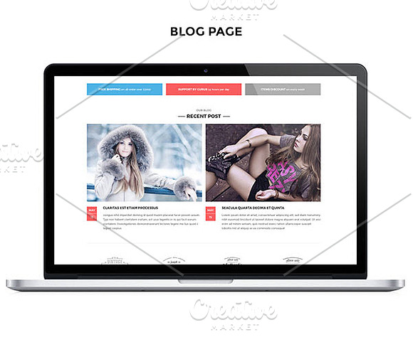 Ap Love Fashion Prestashop in Website Templates - product preview 9