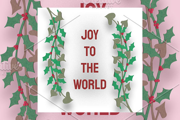 Paper Christmas Vibe IG Templates in Instagram Templates - product preview 4