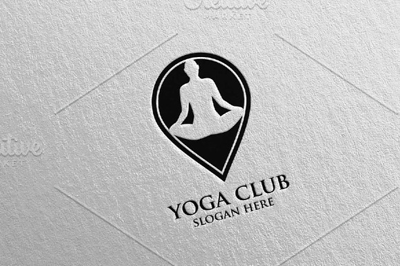 Yoga and Spa Lotus Flower logo 55 in Logo Templates - product preview 4