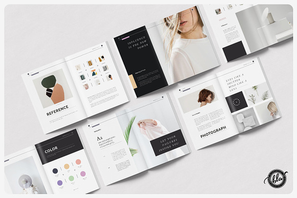 MANDALA Brand Manual & Guidelines in Magazine Templates - product preview 5