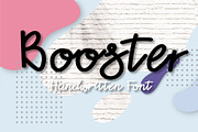 Booster font