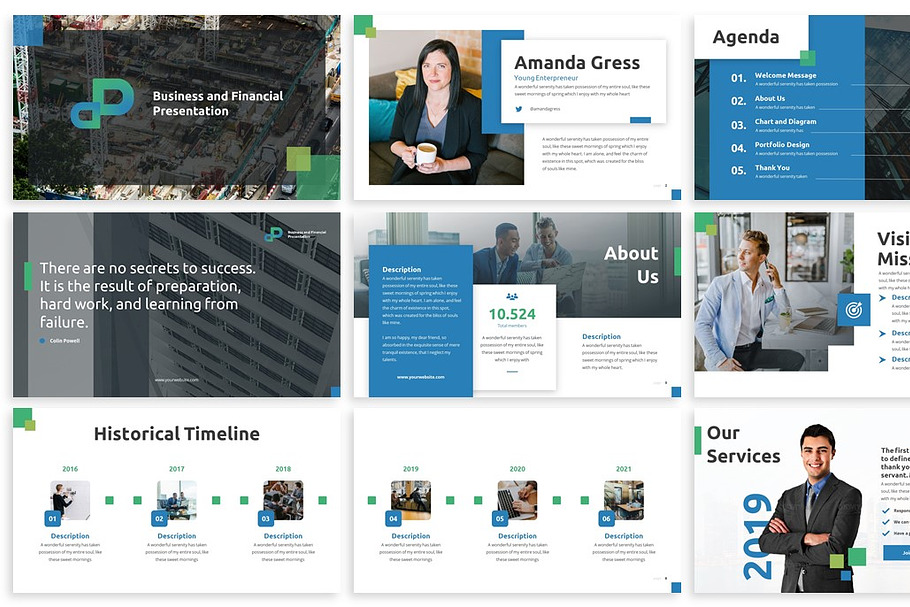 Business & Financial Keynote in Keynote Templates - product preview 8