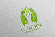 Yoga and Spa Lotus Flower logo 64