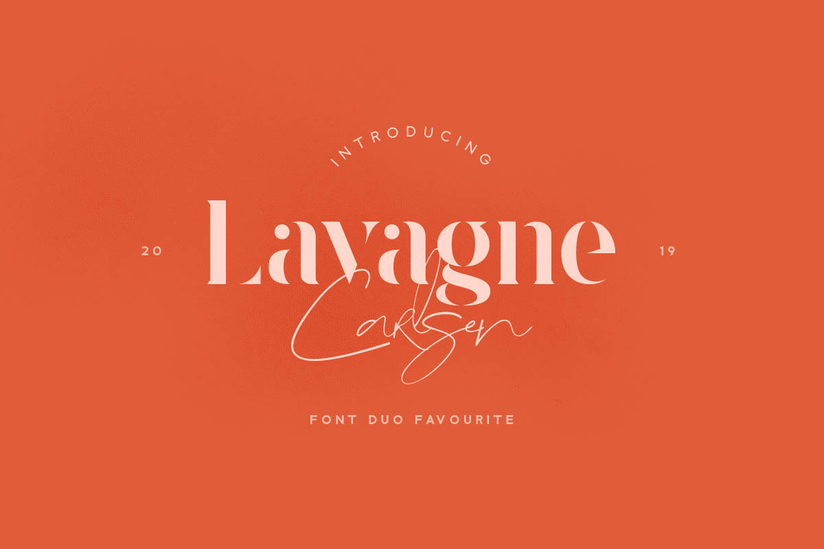 Lavagne Carlsen Type in Serif Fonts
