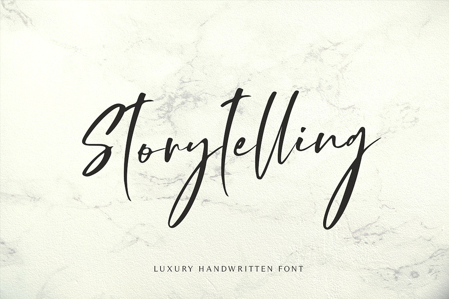 Storytelling - Modern Calligraphy in Script Fonts - product preview 8