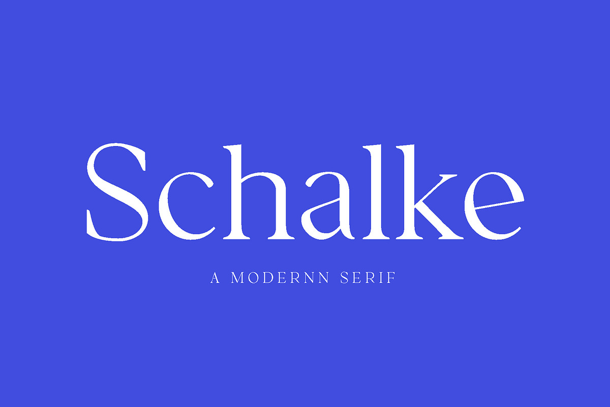 Schalke - Modernn Serif in Serif Fonts - product preview 8