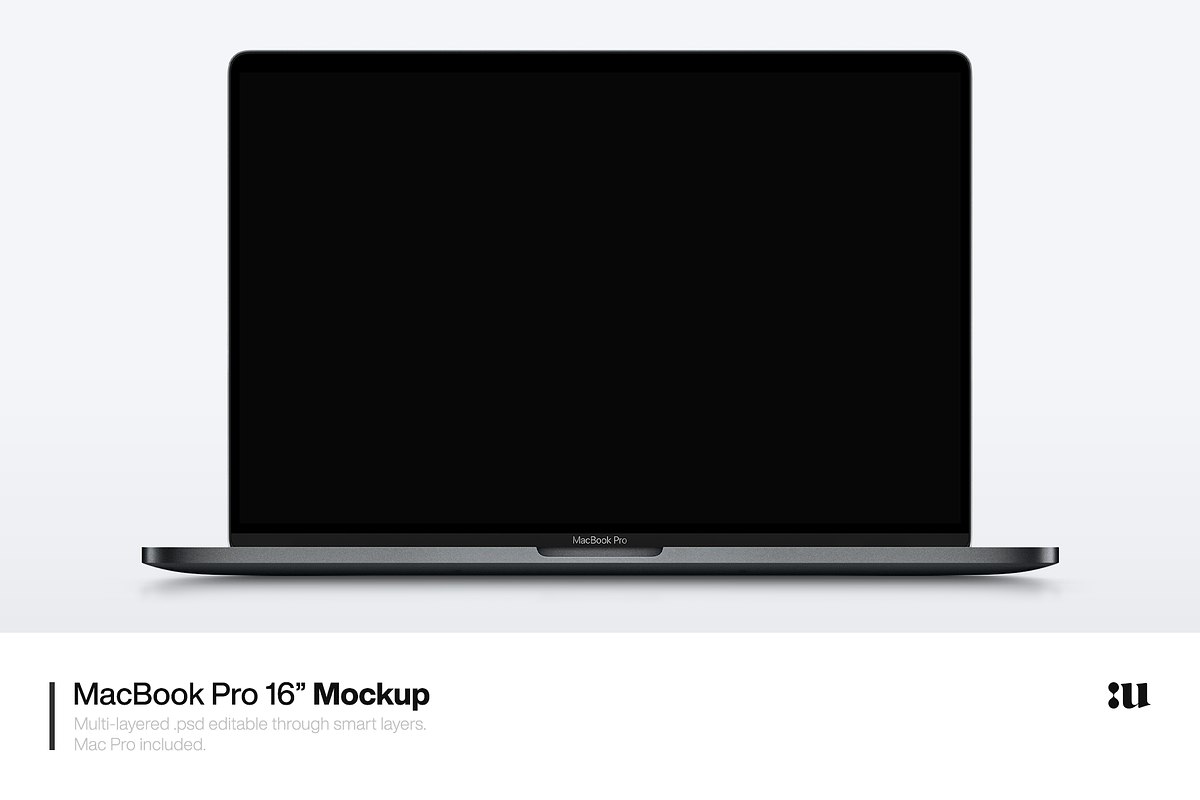 MacBook Pro 16-inch Mockup in Product Mockups - product preview 8