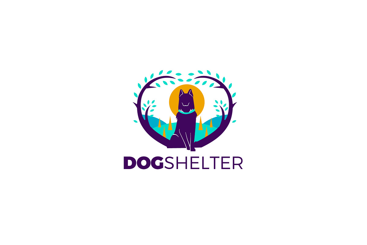 dog shelter - Mascot & Esport Logo in Logo Templates - product preview 8
