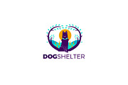 dog shelter - Mascot & Esport Logo