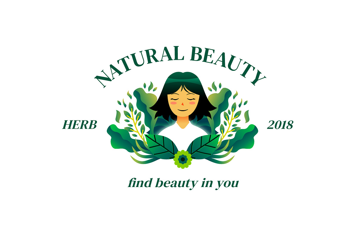 natural beauty -Mascot & Esport Logo in Logo Templates - product preview 8