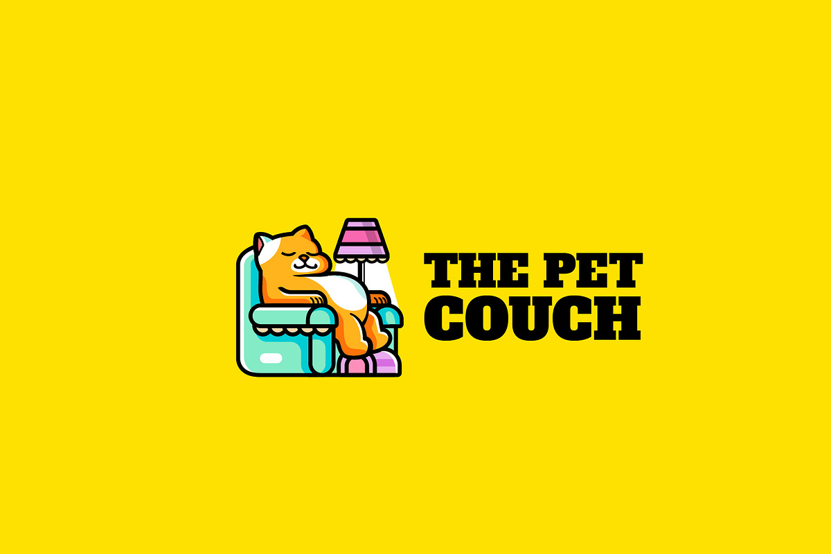 pet couch - Mascot & Esport Logo in Logo Templates - product preview 8
