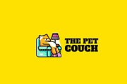 pet couch - Mascot & Esport Logo