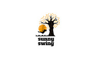sunny swing - Mascot & Esport Logo