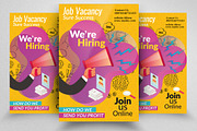 We Are Hiring / Job Vacancy Flyer