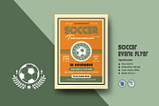 Soccer Event Flyer Template V1108
