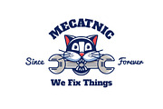mechanic cat - Mascot & Esport Logo