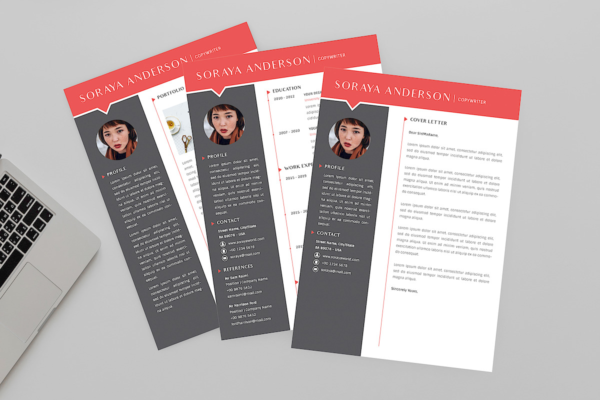 CopyWriter Resume Designer in Resume Templates - product preview 8