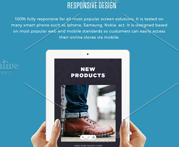 Ap Shoes Prestashop Theme in Website Templates - product preview 2