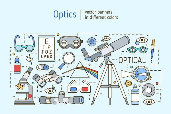 Optical devices banner