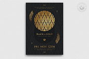 Black and Gold Flyer Template V13