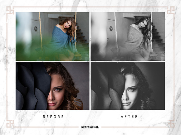 8 x Mobile LR Presets | Matt Black in Add-Ons - product preview 5