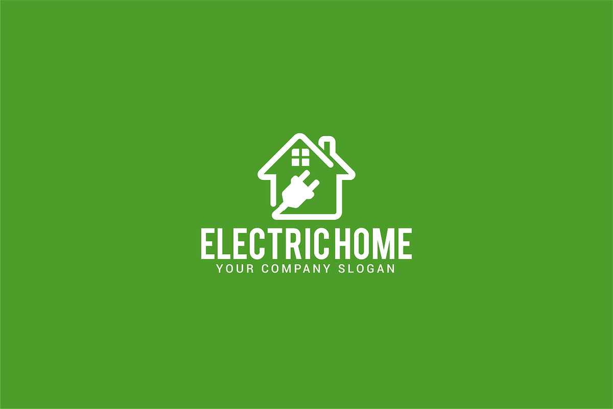 electric home logo in Logo Templates - product preview 8