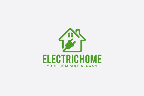 electric home logo in Logo Templates - product preview 1