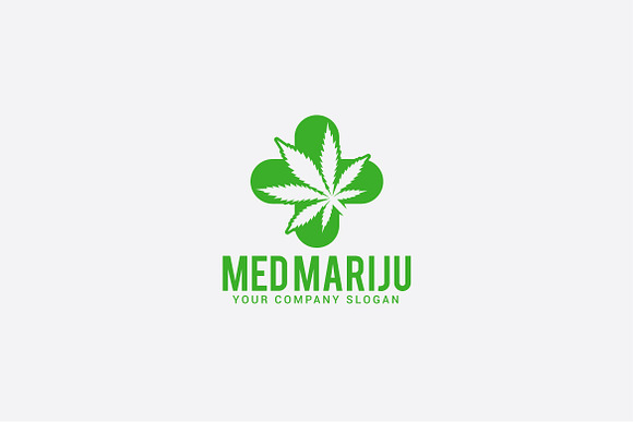 Medical Marijuana in Logo Templates - product preview 1