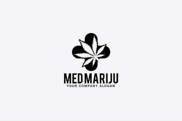 Medical Marijuana in Logo Templates - product preview 2