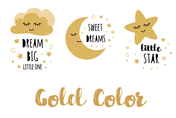 Dream Big - Baby Moon Posters in Illustrations - product preview 1