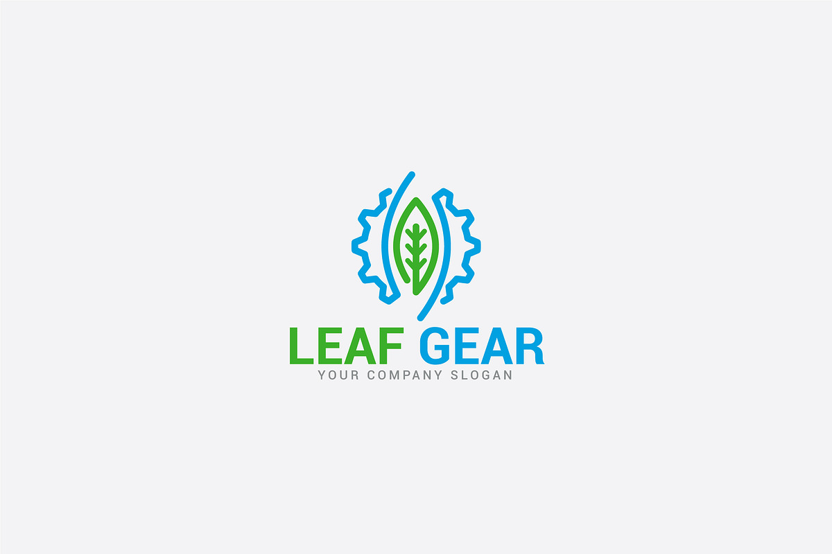 LEAF GEAR LOGO in Logo Templates - product preview 8