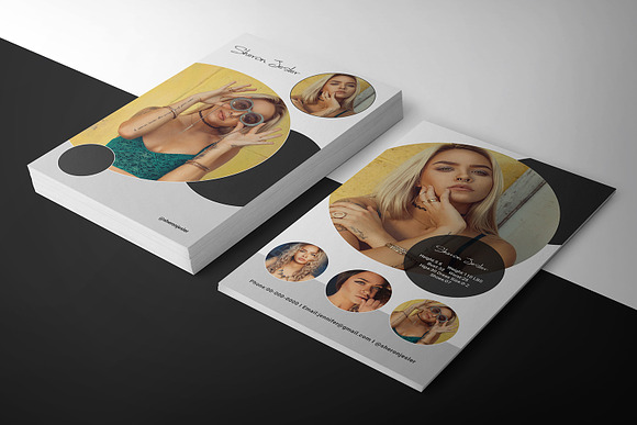 Modeling Comp Card in Card Templates - product preview 1