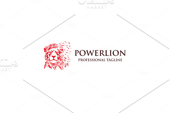 Power Lion Logo in Logo Templates - product preview 4