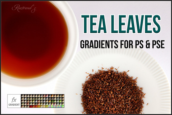 Tea Leaves Gradients in Photoshop Gradients - product preview 4