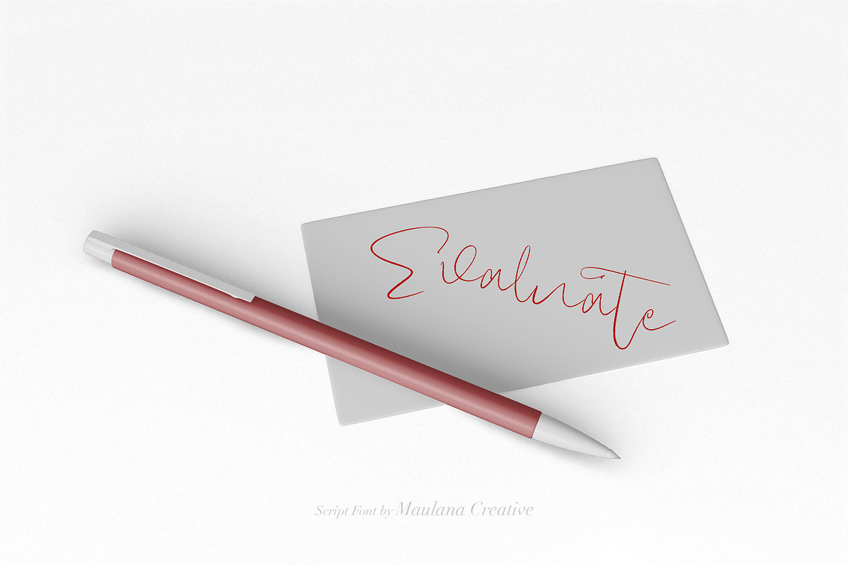 Claristta - Handwritten Brush Font in Script Fonts - product preview 8