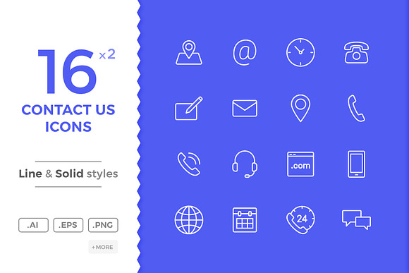 Contact Icons in Communication Icons - product preview 1