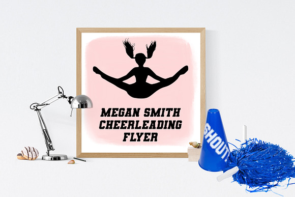 Cheerleader Silhouettes AI EPS & PNG in Illustrations - product preview 7