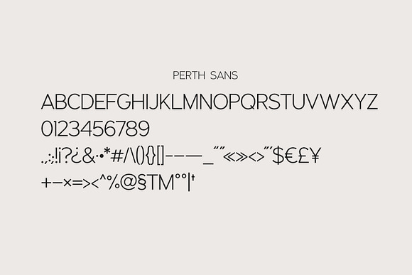 Perth Serif & Sans Duo in Serif Fonts - product preview 11