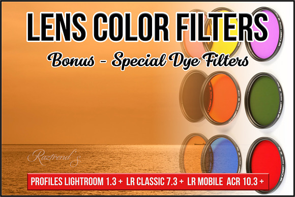 Lens Color Filters Profiles LR ACR in Photoshop Plugins - product preview 27
