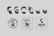 Barbershop Vector Icons Set