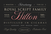 WT Hilton Script