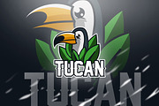 tucan Green - Mascot & Esport Logo