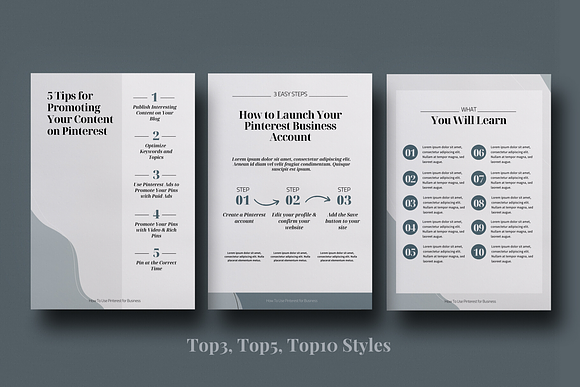 Canva eBook Template & Promo Graphic in Magazine Templates - product preview 3