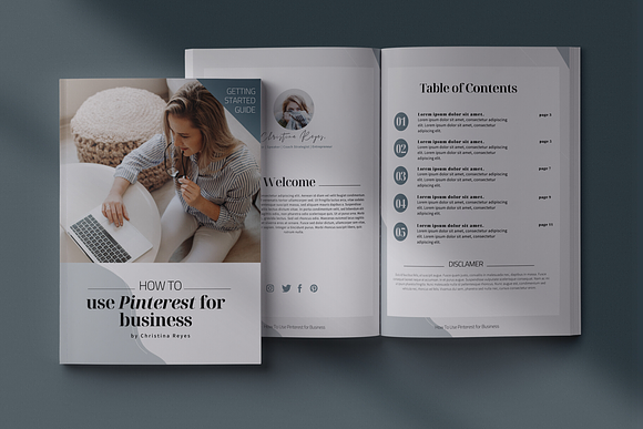 Canva eBook Template & Promo Graphic in Magazine Templates - product preview 8