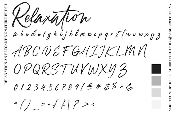 Relaxation // An Elegant Brush in Script Fonts - product preview 9