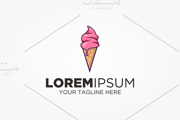 Ice Cream Logo in Logo Templates - product preview 2